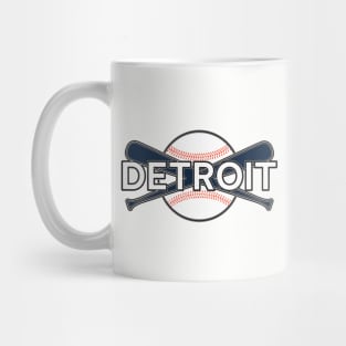 Detroit Baseball Mug